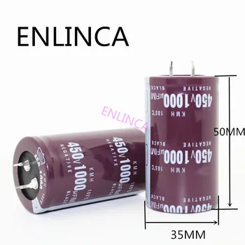 1buc/lot 450V 1000UF aluminiu electrolitic condensator dimensiuni 35*50mm 450v1000uf 20%