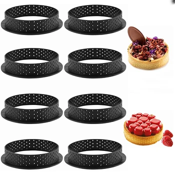 20/10/5/2 buc Perforate Tarta Inel de Tort Mousse de Desert Cerc de Plastic Matrite Bucătărie Cookie-uri de Fructe produse de Patiserie Decorare Instrumente de Tăiere