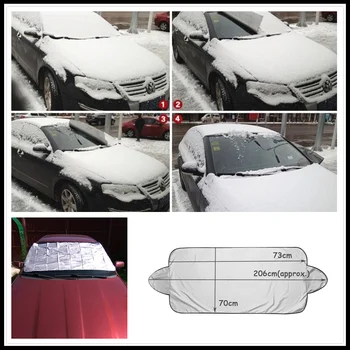 2018 masina noua de Zăpadă Gheață parasolar Capac de Praf pentru toate modelele Ford Focus MK2 MK3 MK4 kuga Scape Fiesta, Ecosport Fusion Mondeo