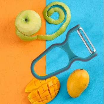 3 Buc. Cuțit De Curățat Cartofi Legume Fructe Slicer Chopper Peeling Set De Instrument De Gadget-Uri De Bucătărie Casă Provizii De Culoare Aleatorii