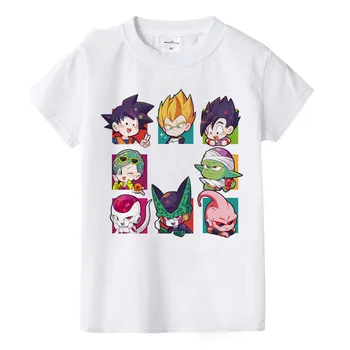 anime topuri pentru fete tricouri Copii îmbrăcăminte Tricou Baieti Maneca Scurta amuzant tricou Drăguț Tricou de Desene animate Amuzante Haine pentru Copii 829