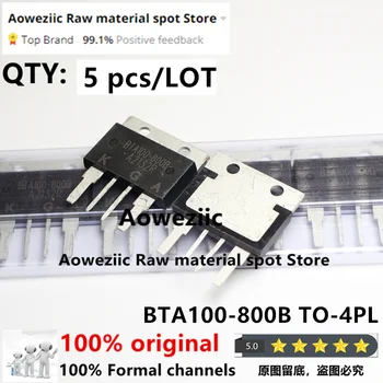 Aoweziic 5PCS Noi de 100% Originale Importate BTA100 BTA100-800B BTA100-1200B BTA100-1600B SĂ-4PL Bidirecțional de curent ALTERNATIV cu Tiristor 100A