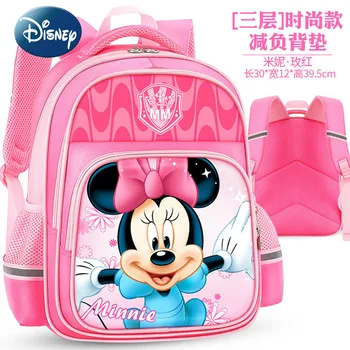 Disney Noi Mickey Mouse Minnie Grădiniță Rucsac Minunat Anime Figura Fete Baieti Model Pungă De Alice Ghiozdan Rucsac Kawaii