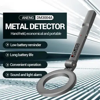 DM3004A Detector de Metale Portabil de Alarmă de Înaltă Sensibilitate Scanner de Securitate Checker Impermeabil Detector de Metale Comoara Căutător de Aur