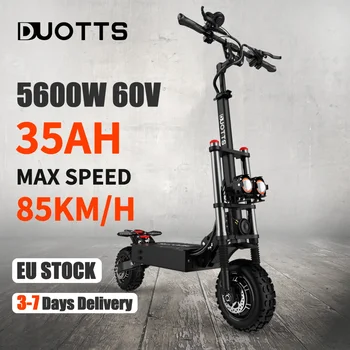 DUOTTS D88 5600W Scuter Electric Viteza maxima 85KM/H E-scooter Dual Motor Electric, Scutere pentru Adulti