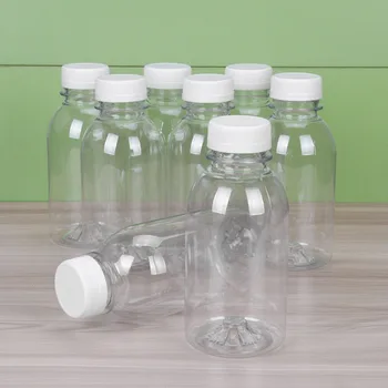Gol Clar Sticle De Plastic De Apă Reutilizabile Suc Bea Lapte Vase Etanșe Păstra Proaspete Băuturi Recipiente De Stocare Portabile Cupe