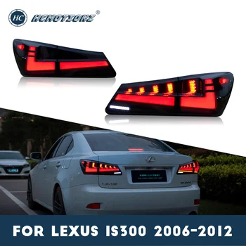 HCMOTIONZ Styling Auto stopuri pentru Lexus IS250 IS350 ISF 2006-2013 Pornire Animație DRL lumini Spate Asamblare Accesorii