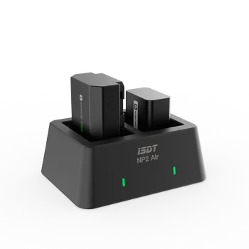 ISDT NP2 Aer Incarcator pentru SONY Digital Imaging Echipamente Mix-dual Channel / Conexiune APP /Compatibil pentru 3 Tipuri de Baterii