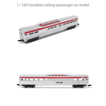 N Scara 1 / 160 Canadian de cale ferată model de autoturism, jante din Aliaj