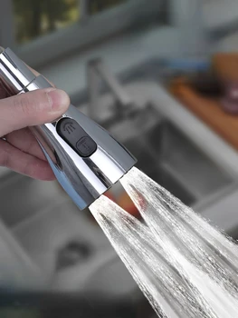 Robinet de bucătărie externe pull-out aspersoare anti-stropi de apă barbotare de rapel stropitoare pistol de pulverizare universal universal extender