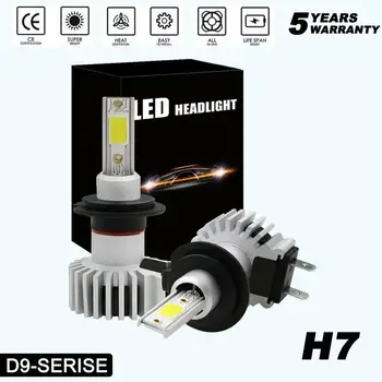 Set H1, H4, 9005 LED-uri Auto Faruri Becuri de 12V COB 6500K 26000Lm 110W Masina DRL lumini Ceață Pentru Honda Civic/CRV/Jazz/Acord/Înțelegere/Fit
