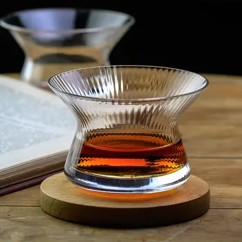 Stil japonez Edo Kiriko Whisky Spin Sticlă de Colectare Elegant XO Coniac, Whisky Cupa de Cristal Cappie Snifter Limitată Sticla de Apa