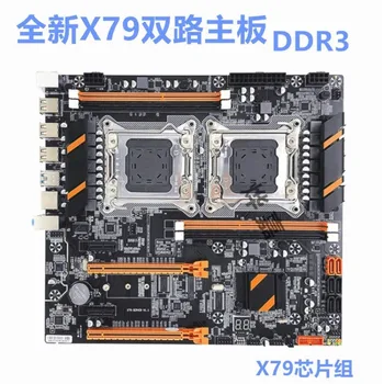 YEJIA X79 Dual CPUMOTHERBOARD LGA 2011 E-ATX PLACA de baza cu USB3.0 SATA3 PCI-E 3.0 16X NVME M. 2 SSD Suport procesor Xeon
